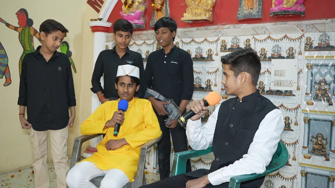 Drama and stage activity at M.S. Convent Higher Secondary School