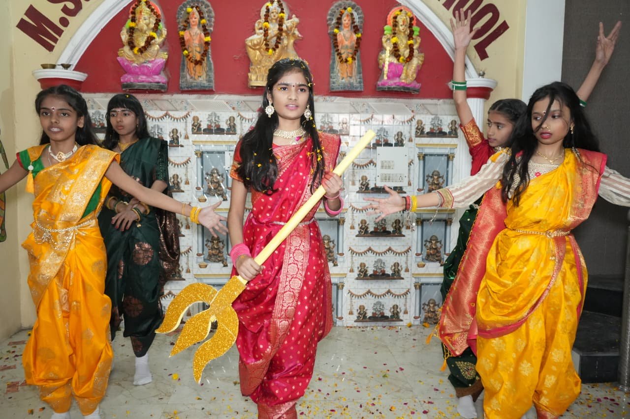 School event at M.S. Convent Higher Secondary School